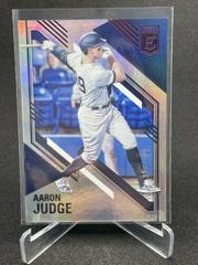 Aaron Judge [Red] #26 Baseball Cards 2021 Panini Chronicles Elite Prices