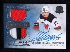 Yegor Sharangovich [Gold Autograph Patch] #163 Hockey Cards 2020 Upper Deck The Cup Prices