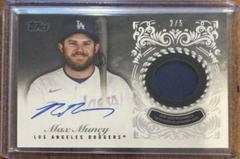 Max Muncy [Red] #TRAP-MM Baseball Cards 2022 Topps Update Reverence Autograph Patch Prices