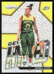 Jewell Loyd [Mojo] #1 Basketball Cards 2023 Panini Prizm WNBA Get Hyped Prices