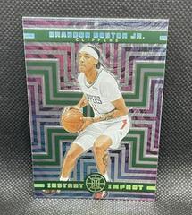 Brandon Boston Jr. [Emerald] Basketball Cards 2021 Panini Illusions Instant Impact Prices