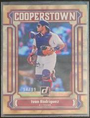 Ivan Rodriguez [Gold] #CT1 Baseball Cards 2023 Panini Donruss Cooperstown Prices