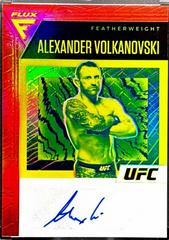 Alexander Volkanovski [Red] Ufc Cards 2021 Panini Chronicles UFC Flux Auto Prices