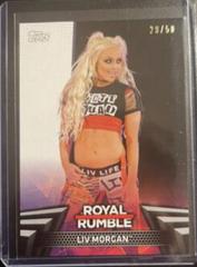 Liv Morgan [Silver] #RR-10 Wrestling Cards 2018 Topps WWE Women's Division Royal Rumble Prices