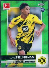 Jude Bellingham [Green Refractor] Soccer Cards 2021 Topps Chrome Bundesliga Prices