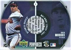 Greg Maddux Baseball Cards 1999 Upper Deck Power Deck Prices