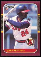 Gary Pettis Baseball Cards 1987 Donruss Prices