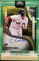 Triston Casas [Gold] #SFA-TC Baseball Cards 2023 Topps Chrome Black Super Futures Autographs Prices