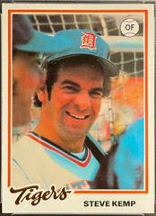 Steve Kemp Baseball Cards 1978 Burger King Tigers Prices
