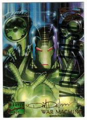 War Machine [Emotion Signatures] #109 Marvel 1995 Masterpieces Prices