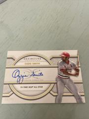 Ozzie Smith #LAC-OS Baseball Cards 2022 Topps Definitive Legendary Autograph Collection Prices