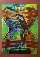 Tyler Herro [Neon Green Prizm] Basketball Cards 2019 Panini Select Prices