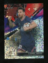 Lionel Messi [Speckle] Soccer Cards 2021 Topps Finest UEFA Champions League Prices