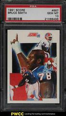Bruce Smith #667 Football Cards 1991 Score Prices