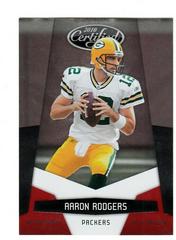 Aaron Rodgers [Platinum Red] Football Cards 2010 Panini Certified Prices