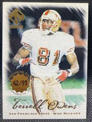 Terrell Owens [Premiere Date] #85 Football Cards 2000 Pacific Private Stock Prices