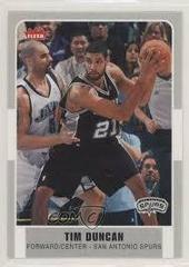 Tim Duncan Basketball Cards 2007 Fleer Prices