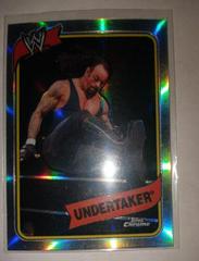 Undertaker [Refractor] #57 Wrestling Cards 2008 Topps Heritage III Chrome WWE Prices