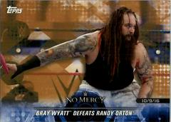 Bray Wyatt Defeats Randy Orton [Bronze] #58 Wrestling Cards 2018 Topps WWE Road To Wrestlemania Prices