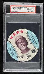Carlton Fisk Baseball Cards 1976 Buckmans Discs Prices