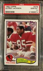 Alfred Jackson #279 Football Cards 1982 Topps Prices