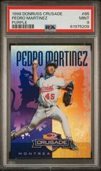 Pedro Martinez [Purple] #85 Baseball Cards 1998 Donruss Crusade Prices