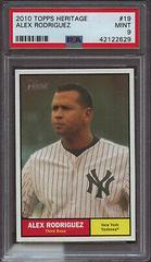 Alex Rodriguez #19 Baseball Cards 2010 Topps Heritage Prices