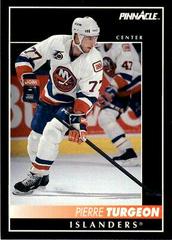 Pierre Turgeon #165 Hockey Cards 1992 Pinnacle Prices