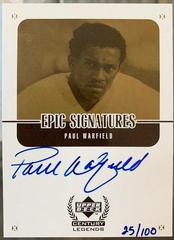Paul Warfield [Gold] Football Cards 1999 Upper Deck Century Legends Epic Signatures Prices