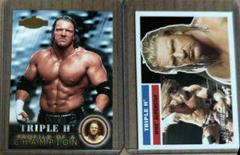 Triple H Wrestling Cards 2005 Topps Heritage WWE Prices