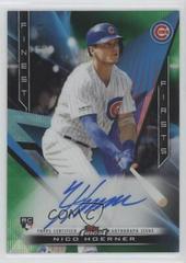 Nico Hoerner [Green Wave Refractor] Baseball Cards 2020 Topps Finest Firsts Autographs Prices