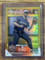 Pete Alonso [Gold] #ASGC-40 Baseball Cards 2023 Topps Chrome Update All Star Game Prices