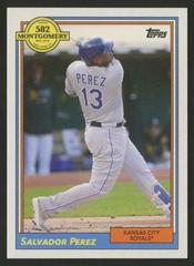 Salvador Perez #18 Baseball Cards 2022 Topps 582 Montgomery Club Set 2 Prices