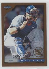 Mike Piazza [Series 2 Artist's Proof] Baseball Cards 1996 Score Dugout Collection Prices
