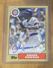 Andre Dawson Baseball Cards 2022 Topps 1987 Autographs Prices
