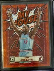 Bam Adebayo [Red Wave] #16 Basketball Cards 2020 Panini Donruss Optic My House Prices
