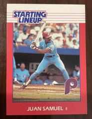 Juan Samuel Baseball Cards 1988 Kenner Starting Lineup Prices