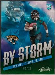 Travis Etienne Jr. [Green] #BST-12 Football Cards 2021 Panini Absolute By Storm Prices