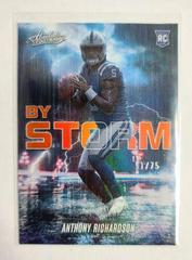 Anthony Richardson [Spectrum Orange] #BST-4 Football Cards 2023 Panini Absolute By Storm Prices