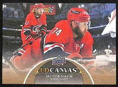 Jaccob Slavin #C136 Hockey Cards 2021 Upper Deck UD Canvas Prices