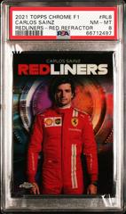Carlos Sainz [Red] #RL-8 Racing Cards 2021 Topps Chrome Formula 1 Redliners Prices