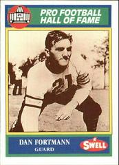 Dan Fortmann #25 Football Cards 1990 Swell Greats Prices