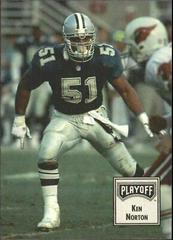 Ken Norton Football Cards 1993 Playoff Contenders Prices