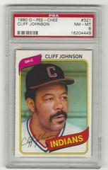 Cliff Johnson #321 Baseball Cards 1980 O Pee Chee Prices