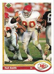 Neil Smith Football Cards 1991 Upper Deck Prices