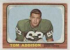 Tom Addison Football Cards 1966 Topps Prices