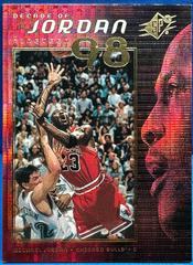 Michael Jordan   [Decade of Jordan] Basketball Cards 1999 SPX Prices
