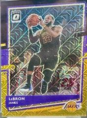LeBron James [Choice Black Gold] Basketball Cards 2020 Panini Donruss Optic Prices