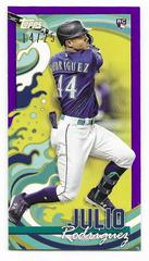 Julio Rodriguez [Purple] #MRIP-JR Baseball Cards 2022 Topps Rip Mini Prices