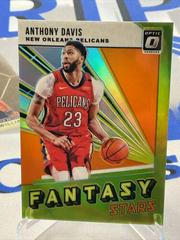 Anthony Davis [Orange] #1 Basketball Cards 2018 Panini Donruss Optic Fantasy Stars Prices